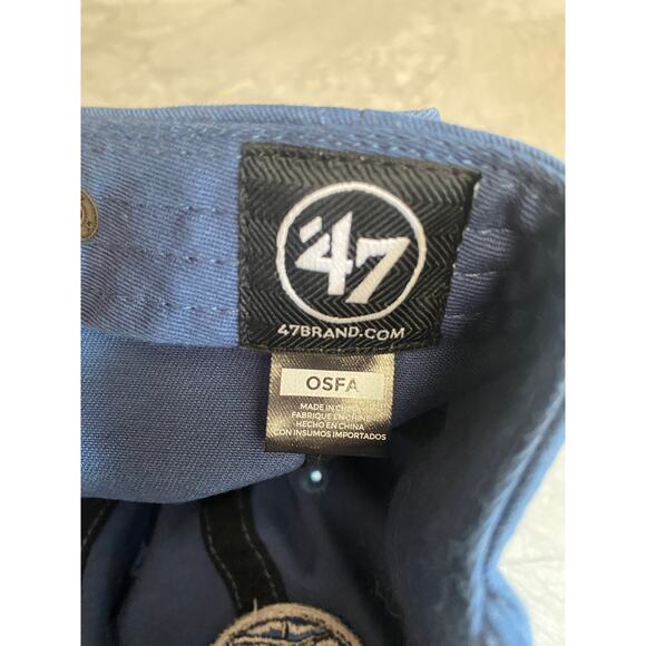 Light Blue Minnesota Timberwolves Strapback NBA Hat - Picture 7 of 7